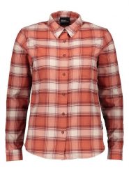 Jack Wolfskin Koszula funkcyjna "Wanderweg" w kolorze pomarańczowym rozmiar: XXL. Pomarańczowe koszule Jack Wolfskin, xxl, bez wzorów, z materiału, sportowe, bez kołnierzyka, bez ramiączek. Za 135.49 zł.