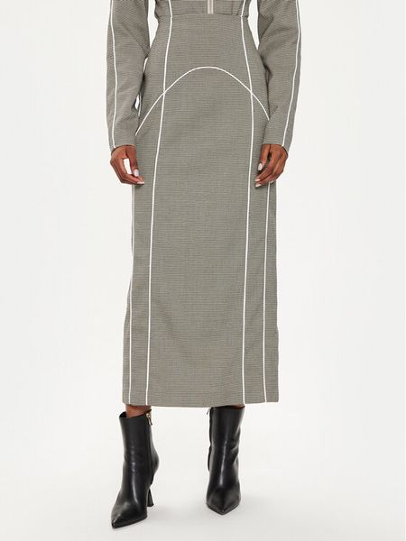 Gestuz Spódnica maxi Pippa 10908667 Szary Slim Fit. Szare spódnice Gestuz, bez wzorów, z syntetyku, maxi. Za 1,269.00 zł.