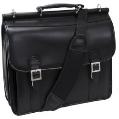 Torba MCKLEIN Halsted 15.6 cali Czarny (80335). Czarne torby na laptopa Mcklein, bez wzorów, do ręki. Za 911.99 zł.