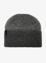 Czapka zimowa Buff Knitted Beanie Marin - graphite. Szare czapki zimowe Buff, bez wzorów, z materiału, biznesowe. Za 117.69 zł.