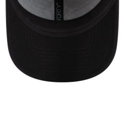 Czapka z daszkiem New Era NY Yankees Wmns Metallic Logo 940. Czarne czapki z daszkiem New Era, bez wzorów, z bawełny. Za 119.99 zł.