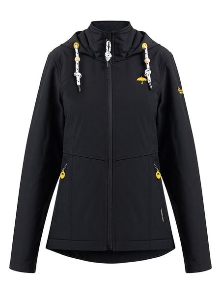 Schmuddelwedda Kurtka przeciwdeszczowa w kolorze czarnym rozmiar: M. Czarne kurtki przeciwdeszczowe Schmuddelwedda, m, bez wzorów, bez kaptura, outdoorowe. Za 303.06 zł.