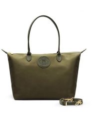 ATELIERS SAINT GERMAIN Skórzany shopper bag w kolorze khaki - 42 x 25 x 19 cm rozmiar: onesize. Brązowe shopper bag ATELIERS SAINT GERMAIN, bez wzorów, z materiału, na ramię, bez dodatków. Za 431.95 zł.