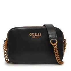 Torebka Guess. Czarne kopertówki Guess, z aplikacjami, wizytowe, bez dodatków. Za 359.99 zł.