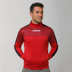 Kurtka Damasco do biegania Czerwono-Ciemnoszara. Czerwone kurtki do biegania LEGEA, xl, bez wzorów, z bawełny, bez kaptura, do biegania. Za 84.00 zł.