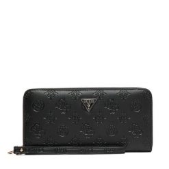 Portfel Guess. Czarne portfele Guess, z aplikacjami. Za 294.99 zł.