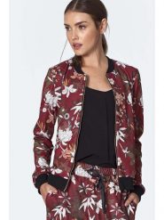 Nife Kardigan w kolorze czerwono-czarnym rozmiar: 44. Czarne swetry Nife, bez wzorów, bez ramiączek. Za 131.12 zł.