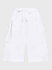 Deha Bermudy D83075 Biały Relaxed Fit. Białe szorty Deha, bez wzorów, z bawełny. Za 439.99 zł.