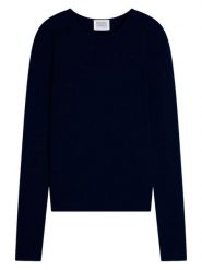 AUTHENTIC CASHMERE Kaszmirowy sweter "Ivy" w kolorze granatowym rozmiar: XL. Niebieskie swetry AUTHENTIC CASHMERE, xl, bez wzorów, z kaszmiru, bez ramiączek. Za 456.99 zł.