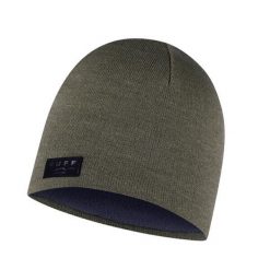 Czapka jesienno zimowa z opaską z polaru. Zielone czapki zimowe Buff, bez wzorów, z polaru, sportowe. Za 85.99 zł.