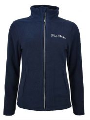 Peak Mountain Kurtka polarowa "Aspadon" w kolorze granatowym rozmiar: L. Niebieskie kurtki Peak Mountain, l, bez wzorów, z polaru, bez kaptura. Za 126.99 zł.