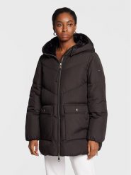Tommy Hilfiger Kurtka puchowa Chevron Sorona WW0WW36211 Czarny Relaxed Fit. Czarne kurtki Tommy Hilfiger, na zimę, l, bez wzorów, z puchu, bez kaptura. Za 1,359.00 zł.