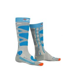 Skarpety narciarskie damskie X-SOCKS SKI CONTROL WMN 4.0. Czerwone skarpetki X-Socks, bez wzorów. W wyprzedaży za 104.00 zł.