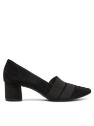 HÖGL Czółenka Lady Czarny. Czarne czółenka Högl, bez wzorów, ze skóry, bez obcasa, bez zapięcia. Za 479.99 zł.