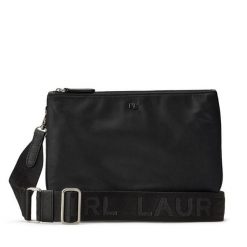Torebka LAUREN RALPH LAUREN. Czarne listonoszki Lauren Ralph Lauren, bez wzorów, bez dodatków. Za 539.99 zł.