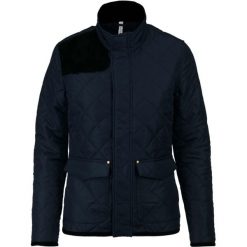 Kurtka damska Kariban Matelassée. Czarne kurtki KARIBAN, bez wzorów, eleganckie, bez kaptura. W wyprzedaży za 201.00 zł.