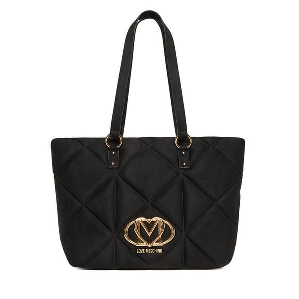 Torebka LOVE MOSCHINO. Czarne torebki klasyczne Love Moschino, bez wzorów, klasyczne, bez dodatków. Za 849.99 zł.