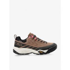 Buty podejściowe damskie CMP Mintaka WP. Brązowe buty trekkingowe CMP, bez wzorów, z materiału, bez zapięcia, trekkingowe. Za 323.99 zł.