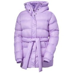 Damska kurtka puchowa Helly Hansen W Grace. Fioletowe kurtki Helly Hansen, na zimę, m, bez wzorów, z poliamidu, eleganckie, bez kaptura. Za 945.00 zł.