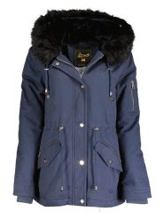 Geographical Norway Parka "Boldina" w kolorze niebieskim rozmiar: L. Niebieskie płaszcze Geographical Norway, l, bez wzorów, bez kaptura. Za 257.92 zł.