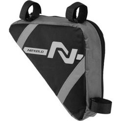 Sakwa rowerowa pod ramę trójkątna Nexelo 1,5L. Czarne torebki klasyczne NEXELO, bez wzorów, sportowe, bez dodatków. Za 49.00 zł.