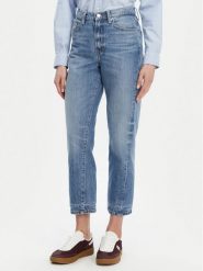 Tommy Hilfiger Jeansy Classic WW0WW44355 Niebieski Straight Fit. Niebieskie jeansy Tommy Hilfiger, bez wzorów, z bawełny. Za 319.99 zł.