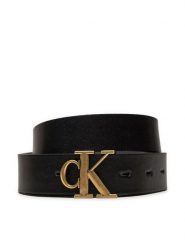 Calvin Klein Jeans Pasek Damski Mono Pl Rev Lthr Belt K60K612288 Czarny. Czarne paski Calvin Klein Jeans, bez wzorów, z jeansu. Za 219.99 zł.