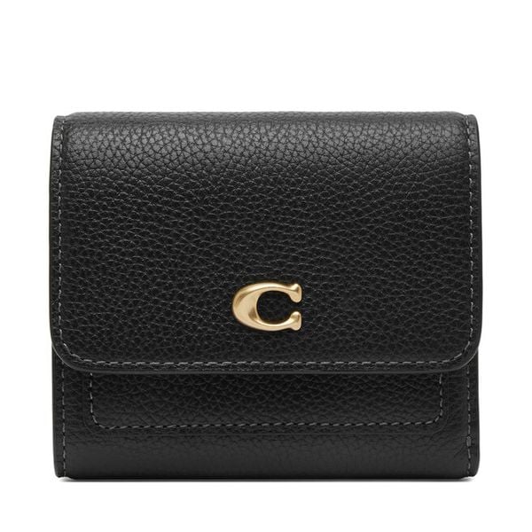 Portfel Coach. Czarne portfele Coach, bez wzorów. Za 599.99 zł.