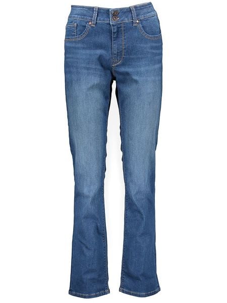 Pepe Jeans Dżinsy - Slim fit - w kolorze niebieskim rozmiar: W28/L30. Niebieskie jeansy Pepe Jeans, l, z aplikacjami, z jeansu, klasyczne. Za 214.19 zł.
