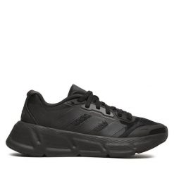 Buty do biegania adidas. Czarne buty do biegania adidas, bez wzorów, bez zapięcia, do biegania. Za 259.99 zł.