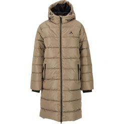 Parka dla dzieci Whistler Amaret. Brązowe płaszcze WHISTLER, bez wzorów, z puchu, bez kaptura. Za 295.50 zł.