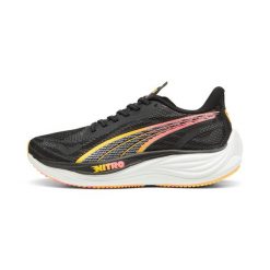 Damskie buty do biegania Puma Velocity Nitro 3 FF. Czarne buty do biegania Puma, bez wzorów, bez zapięcia, do biegania. W wyprzedaży za 508.00 zł.