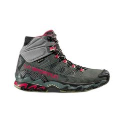 Damskie skórzane buty trekkingowe La Sportiva Ultra Raptor II GTX Tige Mid. Szare buty trekkingowe La Sportiva, z gore-texu, bez zapięcia. Za 1,080.40 zł.