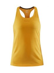 Craft Top sportowy "ADV Essence" w kolorze żółtym rozmiar: XS. Żółte topy sportowe Craft, xs, bez wzorów, z materiału, outdoorowe. Za 67.45 zł.