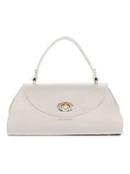 Mia Tomazzi Skórzana torebka "Bardelli" w kolorze beżowym - 33 x 15,5 x 15 cm rozmiar: onesize. Brązowe torebki klasyczne Mia Tomazzi, bez wzorów, z materiału, przez ramię, bez dodatków. Za 274.99 zł.