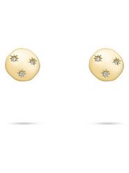 Tamaris Kolczyki-wkrętki z cyrkoniami rozmiar: onesize. Żółte kolczyki Tamaris, z cyrkonią, ze stali. Za 86.99 zł.