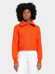 Didriksons Bluza "Lovali" w kolorze pomarańczowym rozmiar: 40. Pomarańczowe bluzy Didriksons, bez wzorów, bez ramiączek, bez kaptura. Za 164.95 zł.