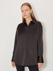 Someday Bluzka "Zanza" w kolorze czarnym rozmiar: 38. Czarne bluzki someday., bez wzorów, bez kołnierzyka, bez ramiączek. Za 174.45 zł.