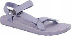Sandały Trail MBDB. Szare sandały Lizard, bez wzorów, z materiału, sportowe, bez obcasa, bez zapięcia. Za 122.98 zł.