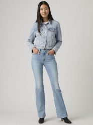 Levi's Dżinsy "726" - Flared fit - w kolorze błękitnym rozmiar: W29/L30. Niebieskie jeansy Levi's, l, z aplikacjami, klasyczne, z podwyższonym stanem. Za 261.95 zł.