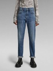 G-Star Dżinsy "Virjinya " - Slim fit - w kolorze niebieskim rozmiar: W25/L32. Niebieskie jeansy G-Star, l, z aplikacjami, retro. Za 132.36 zł.