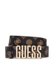 Guess Pasek Damski BW9173 P4435 Brązowy. Brązowe paski Guess, z aplikacjami, ze skóry. Za 119.99 zł.