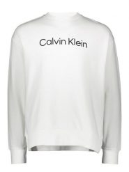 Calvin Klein Bluza w kolorze białym rozmiar: XL. Białe bluzy Calvin Klein, xl, bez wzorów, z bawełny, bez kaptura. Za 239.99 zł.