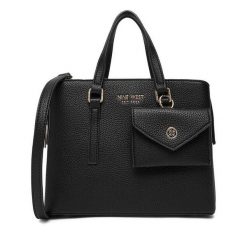 Torebka Nine West. Czarne torebki klasyczne Nine West, bez wzorów, klasyczne, bez dodatków. Za 249.99 zł.