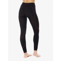 Legginsy termoaktywne damskie Brubeck Cooler. Czarne bielizna termoaktywna damska Brubeck, bez wzorów, bez ramiączek, rowerowe. Za 118.99 zł.