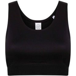 Modny Top Damski / Damski. Białe topy sportowe SKINNI FIT, xs, bez wzorów. Za 77.99 zł.