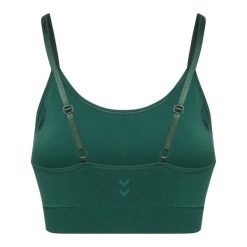 Biustonosz dla kobiet Hummel. Zielone biustonosze sportowe Hummel, bez wzorów. Za 181.50 zł.