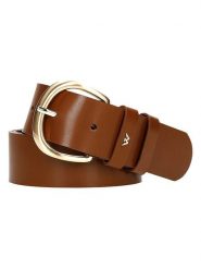 Wojas Skórzany pasek w kolorze jasnobrązowym rozmiar: 90. Brązowe paski Wojas, bez wzorów, z materiału. Za 115.82 zł.