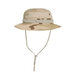 Kapelusz turystyczny z odpinaną osłoną karku US Desert. Brązowe kapelusze HELIKON-TEX, bez wzorów, sportowe. Za 66.99 zł.