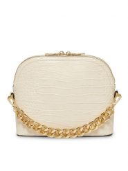 Steve Madden Torebka Bcherrie SM13000398 Écru. Listonoszki Steve Madden, bez wzorów, ze skóry, bez dodatków. Za 279.99 zł.